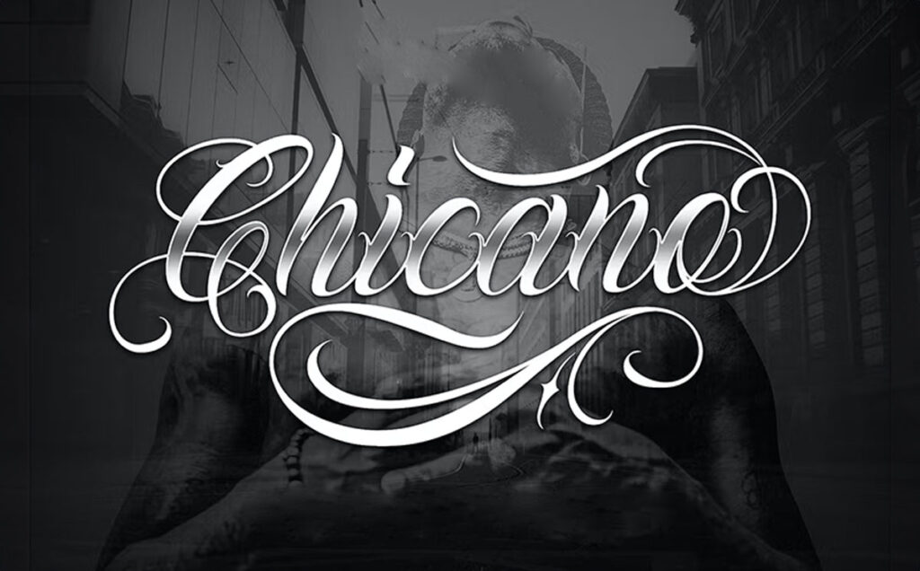 Font chữ La Mã tattoo nghệ thuật 04