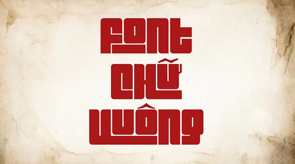 Font chữ vuông Việt hóa rõ ràng 05