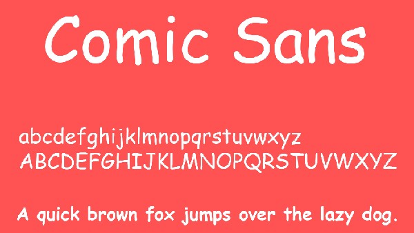Font Comic Sans Việt hóa bắt mắt 01