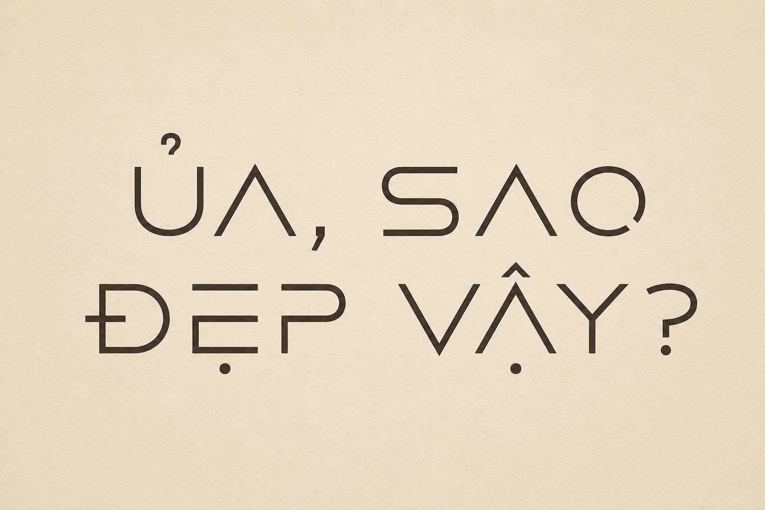 Font Flux Architect Việt hóa chuẩn 02