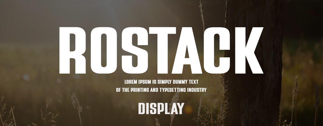 Font Rostack Việt hóa hiện đại 04