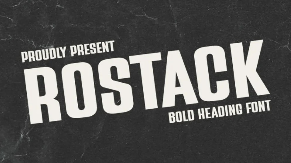 Font Rostack Việt hóa hiện đại 02