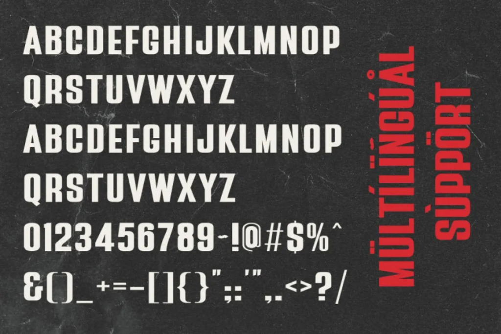 Font Rostack Việt hóa hiện đại 03