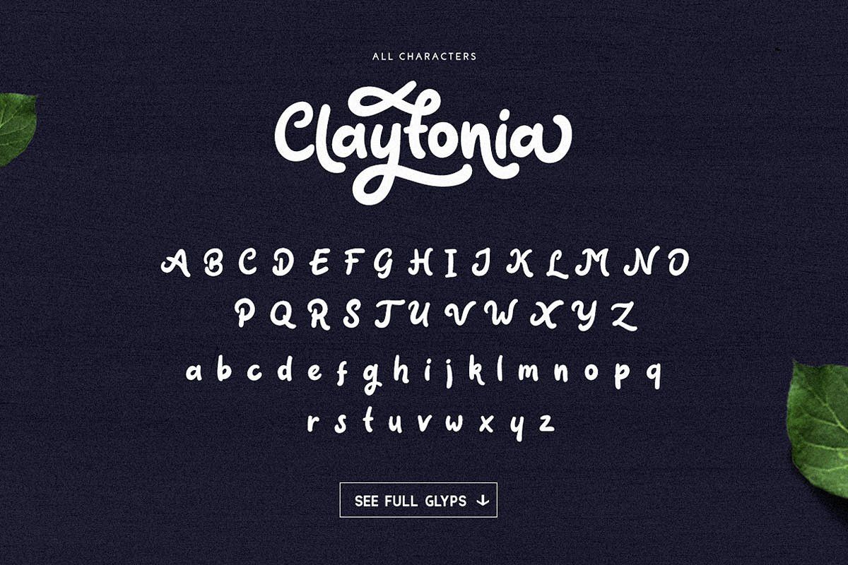 Font SVN-Claytonia Việt hóa đẹp 01