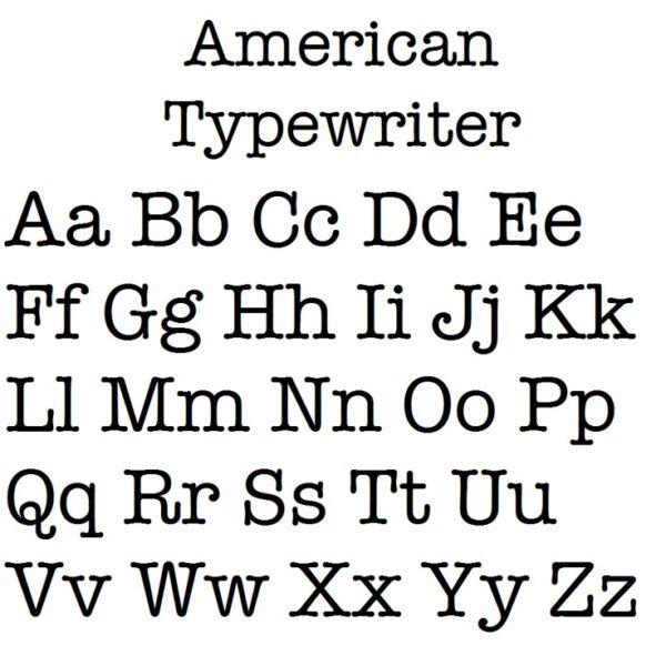 Font chữ đánh máy ngày xưa đẹp 02