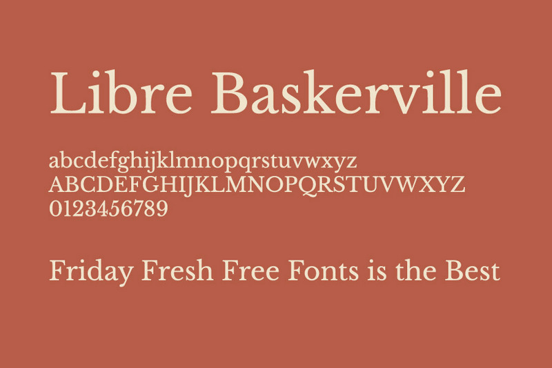 Libre Baskerville Việt hóa đẹp 02
