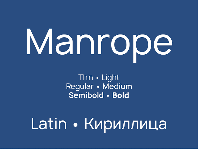 Manrope Việt hóa hiện đại 03