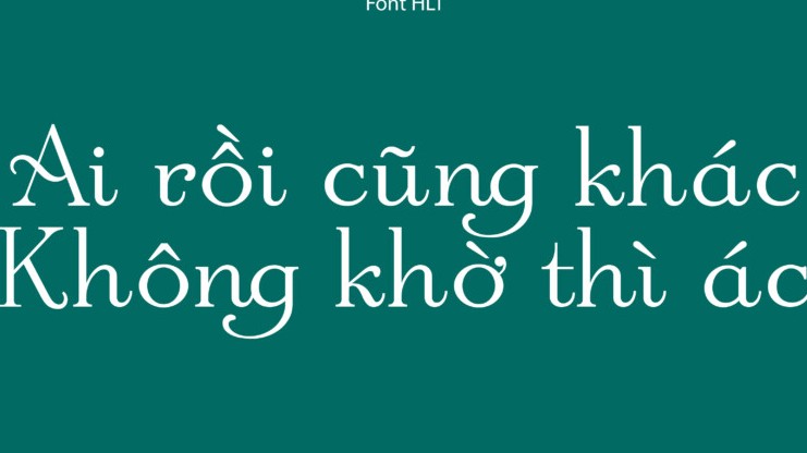 Font New Romantics Việt hóa chuẩn 01