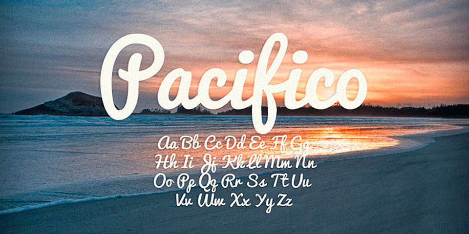 Pacifico regular Việt hóa đẹp 01