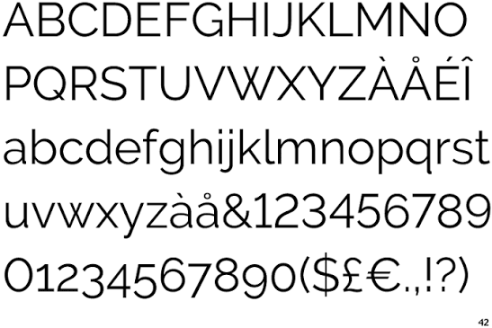 font Raleway Việt hóa chuẩn 02