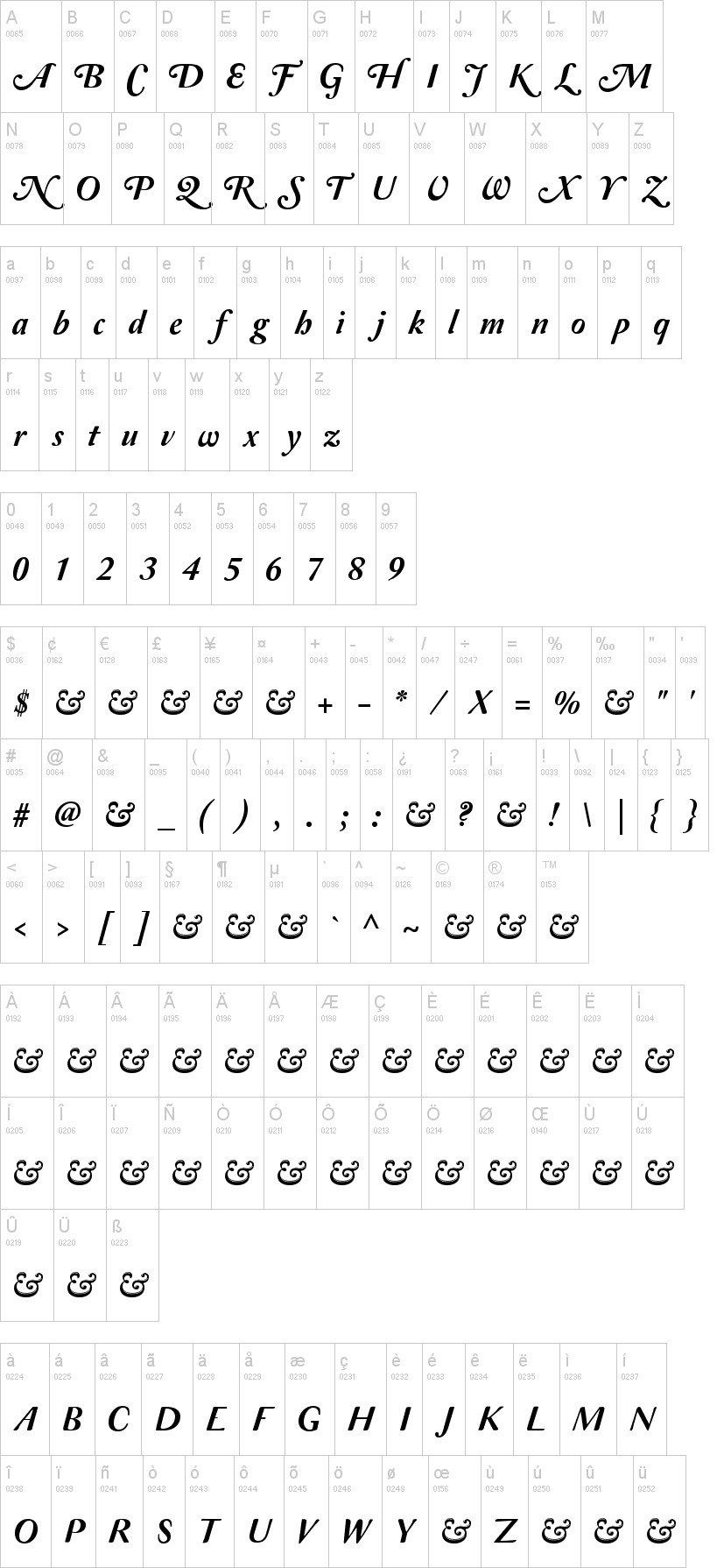 Font SVN Amperzand Việt hóa đẹp 03