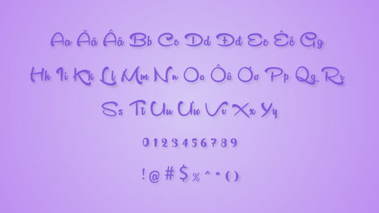 Font Việt hóa SVN Vantom hiện đại 03