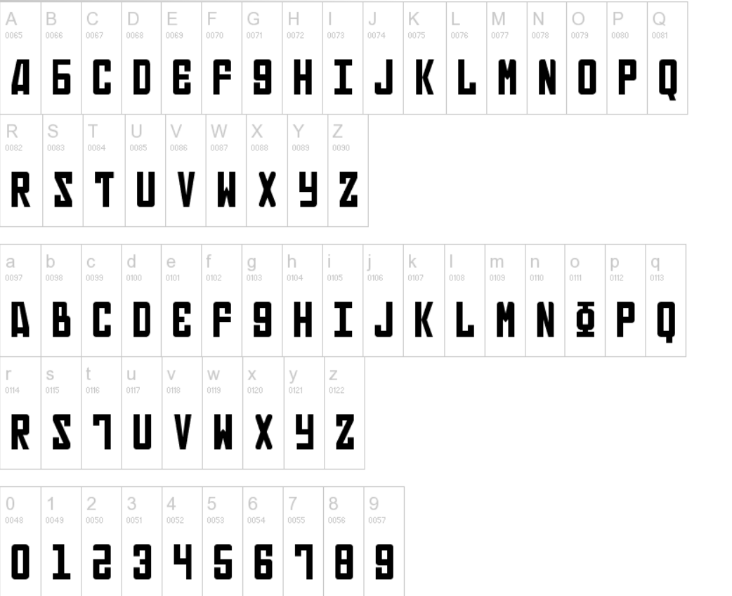 Font chữ tiếng Nga đẹp 01