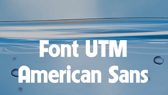 Font UTM American đẹp 01