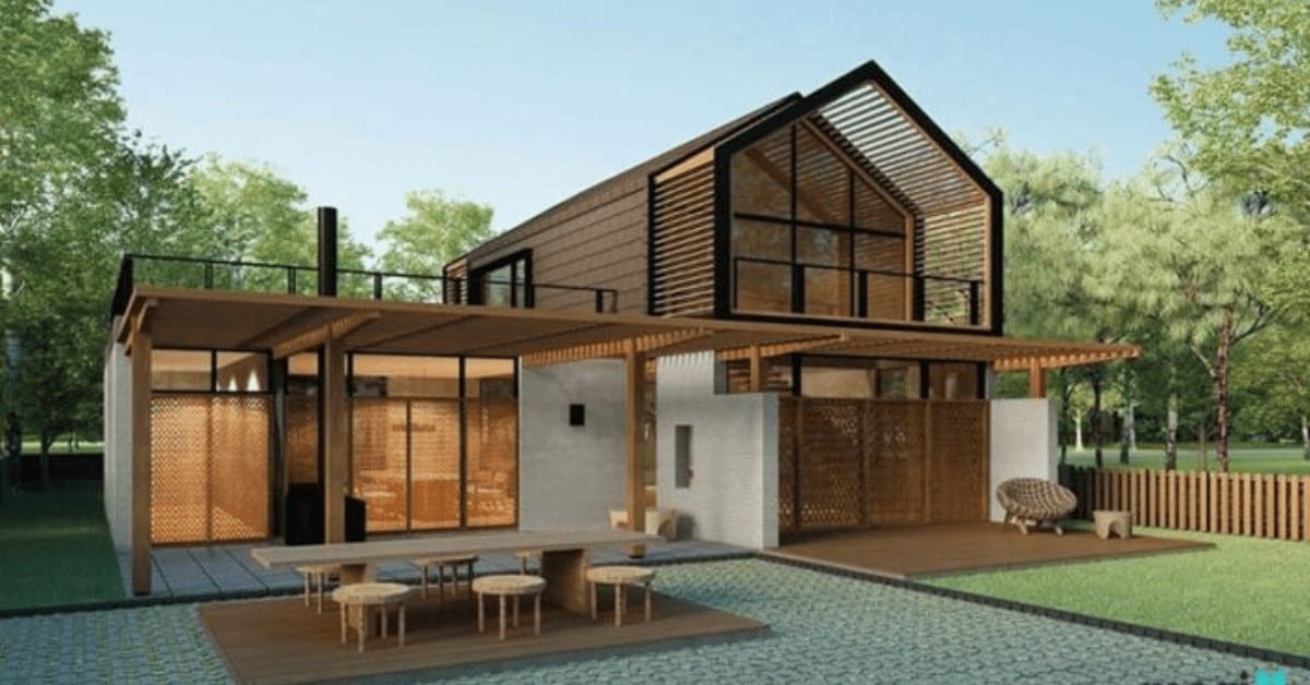 Nhà lắp ghép giá rẻ dự đoán sẽ trở thành xu hướng xây nhà ở trong tương lai tại Việt Nam trở thành mẫu nhà