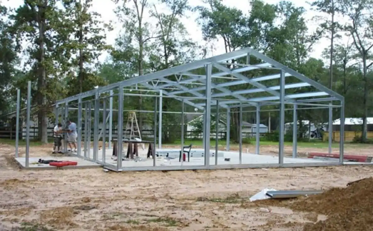 Lợi thế của xây dựng nhà lắp ghép khung thép