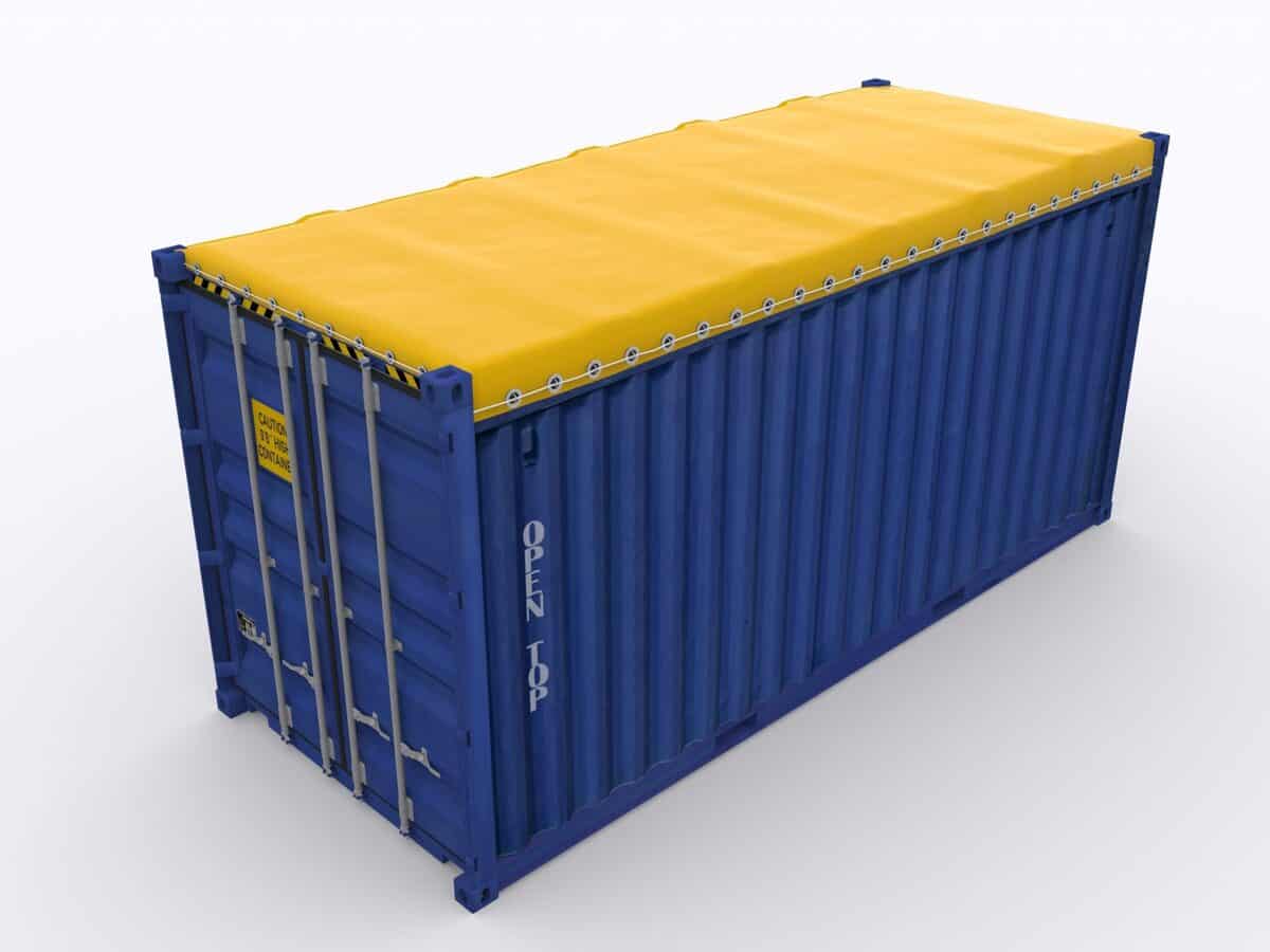 Kiểu dáng thiết kế của container mở nóc