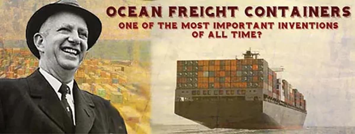 Malcom Purcell Mc Lean (1913 - 2001) là người đã phát minh ra thùng container đa phương tiện vận chuyển ngày nay