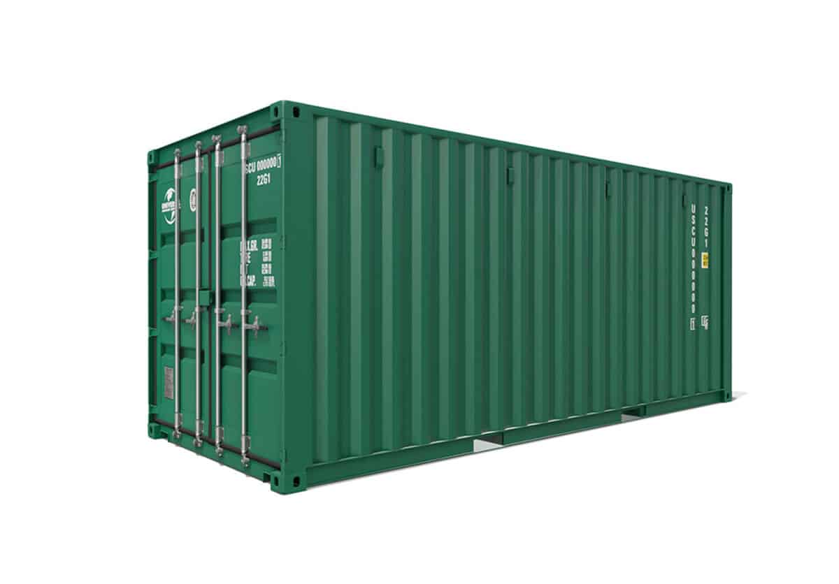 container 20 feet cu 1