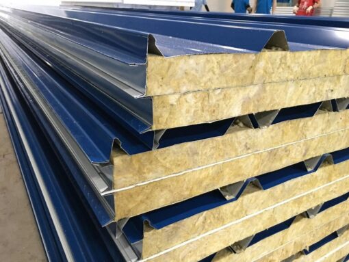 tấm panel mái Rockwool