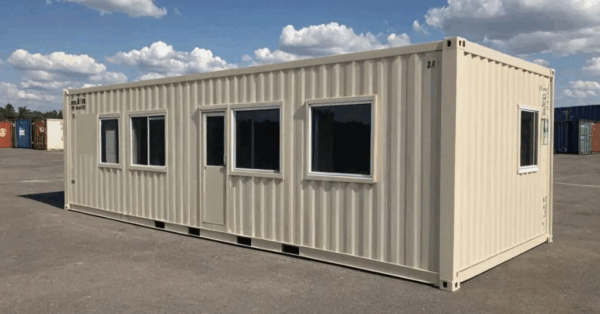 Mẫu nhà ở container 40 feet có không gian sử dụng rộng rãi