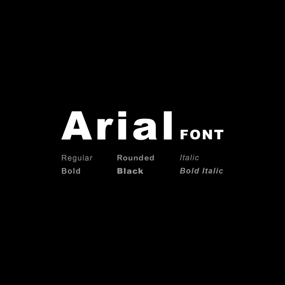 arial download font