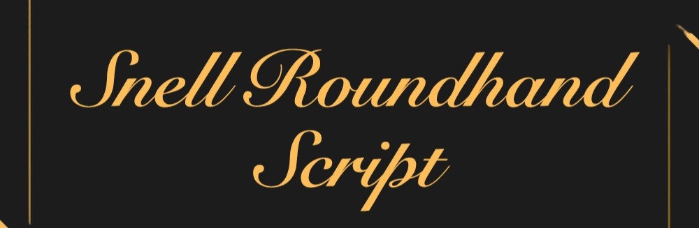 font việt hóa svn snell roundhand script