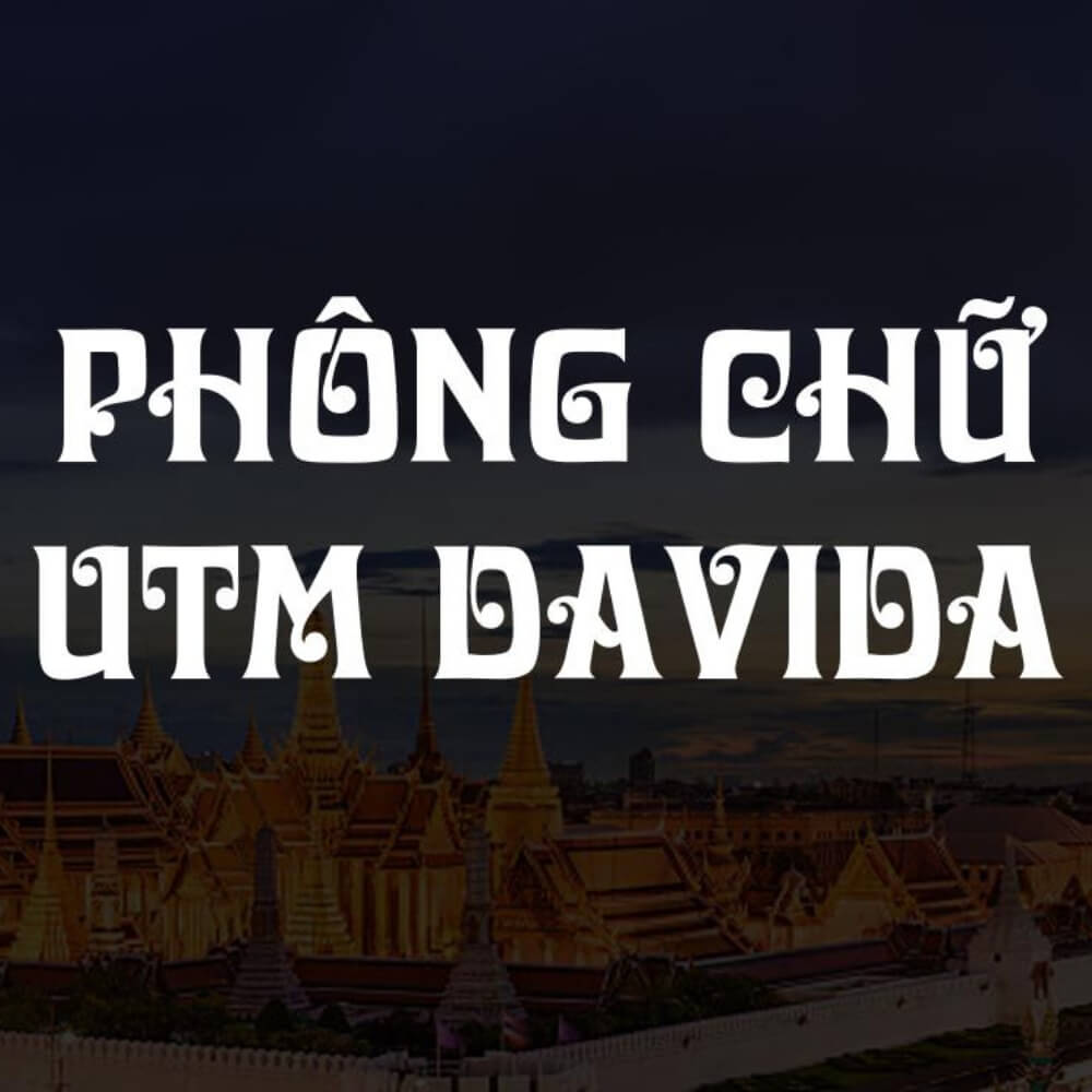font việt hóa utm davida