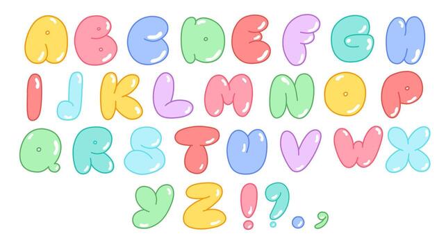 bubble font việt hóa