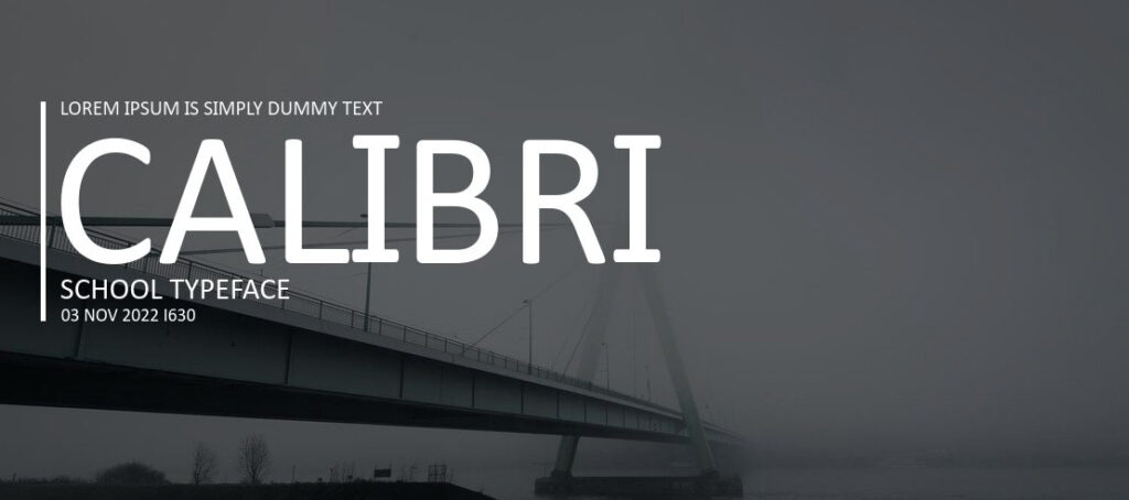 download font calibri