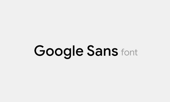 download font google sans