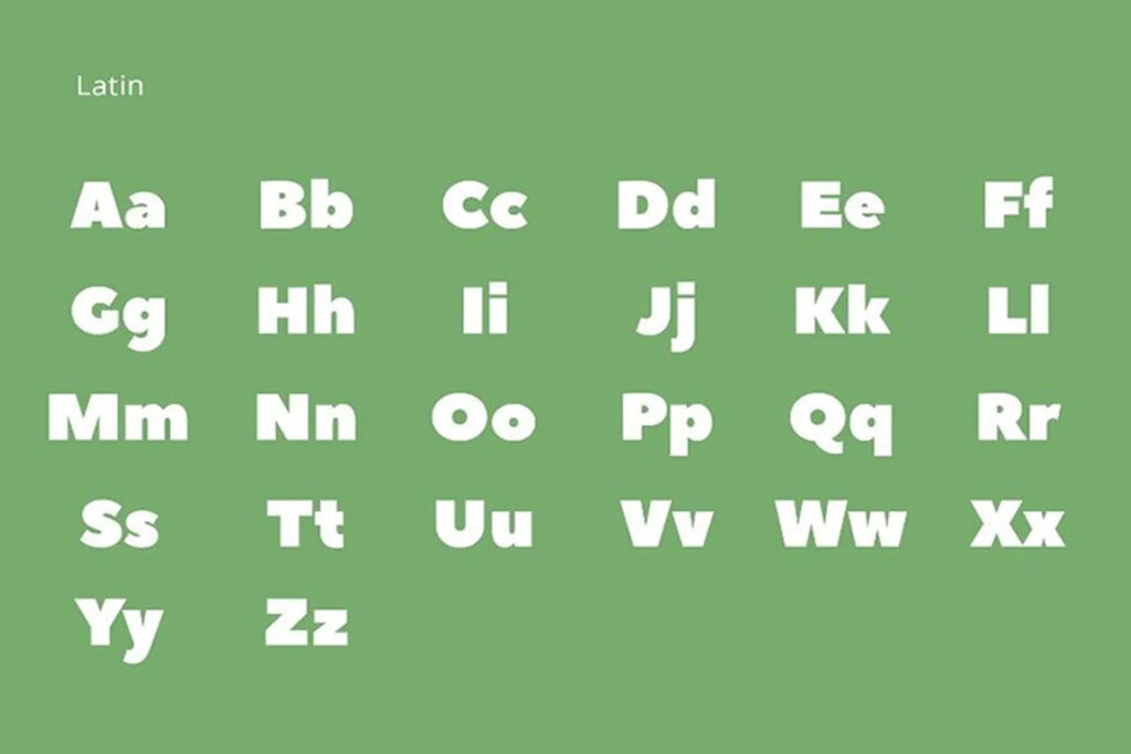 font chữ không chân viết tay