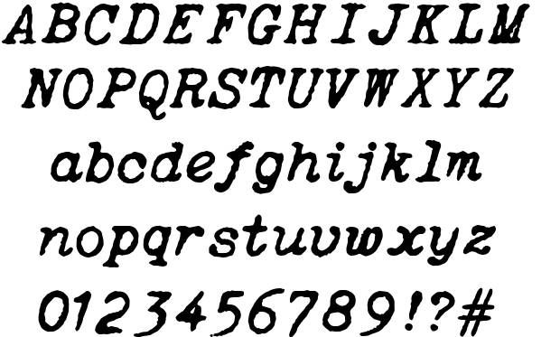 font typewriter việt hóa