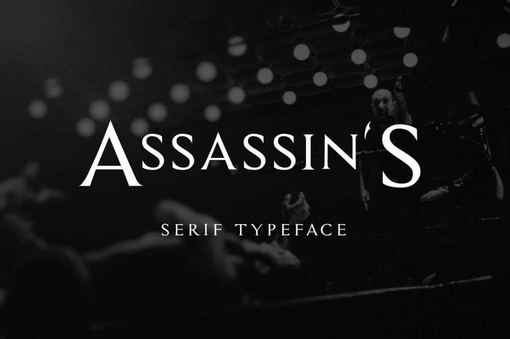 Font uvf assassin