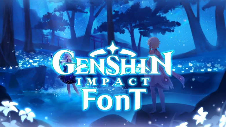 genshin impact font việt hóa