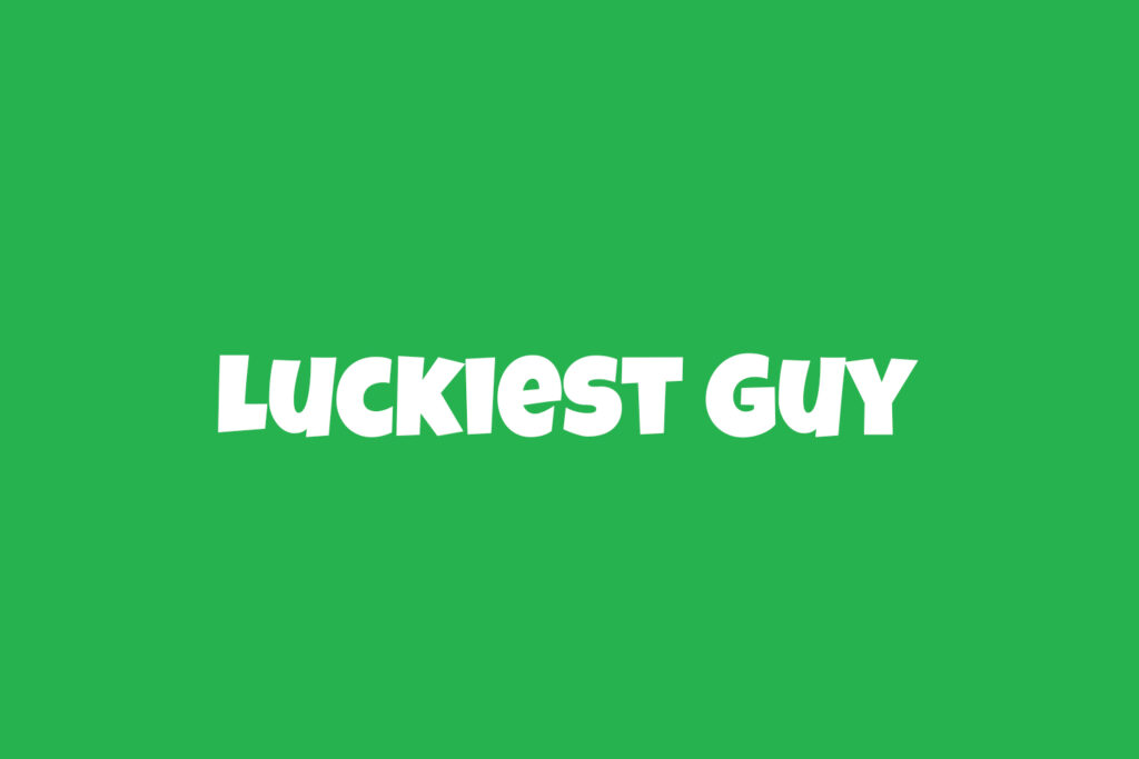 luckiest guy font việt hóa