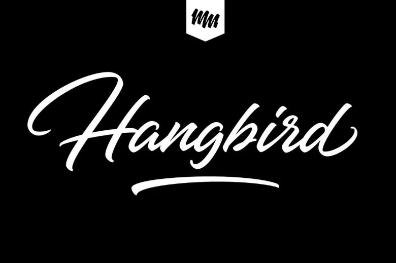 Tải font MTD Hangbird
